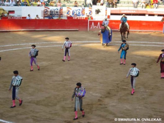 Bullfighting in Mexico 