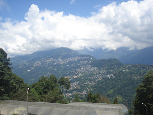 Shanti View Point in Gangtok