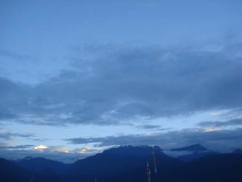 Sunrise over Kangchenjunga in Pelling 3