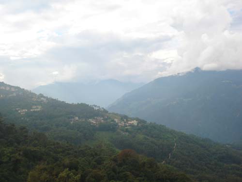  View from Tashi Point in Gangtok