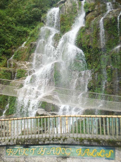 Bakthang Falls in Gangtok